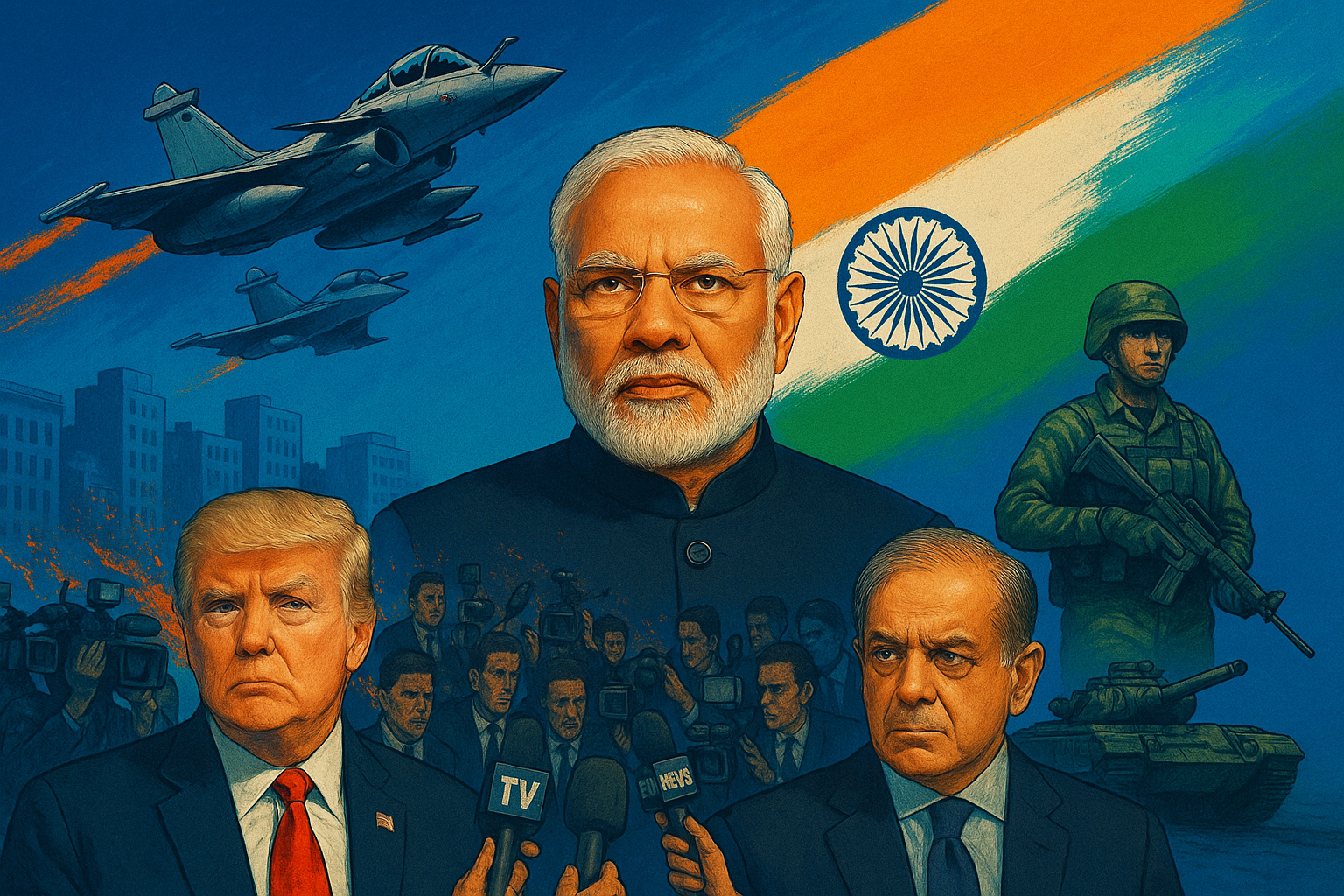 Professional Journalism, Role of Journalism in Recent conflict between India and Pakistan