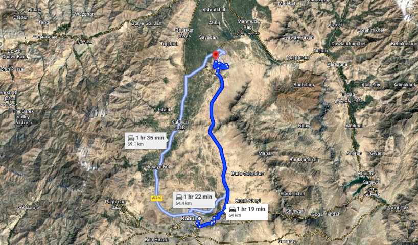 Bagram Air Base Conflict 2025: Distance Between Kabul and Bagram Air Base
