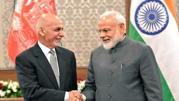 Modi and Ashraf Ghani Meeting