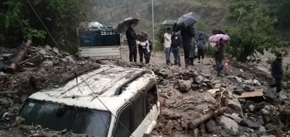 Destruction due to heavy rain in Uttarakhand 2025