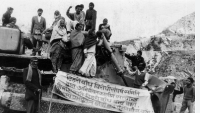 Protests against Tehri Dam