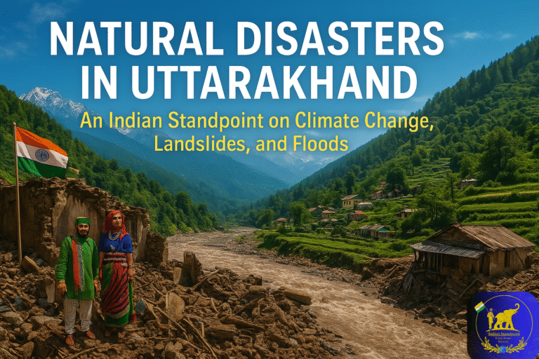 Natural Disasters in Uttarakhand