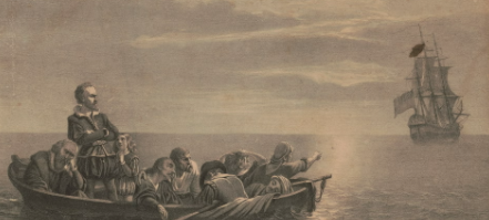 Martin Frobisher and Henry Hudson exploration in the Arctic region through Northwest Passage to find new lands in the North American Continent.